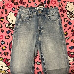 Wax Jean Blue High Rise Jeans